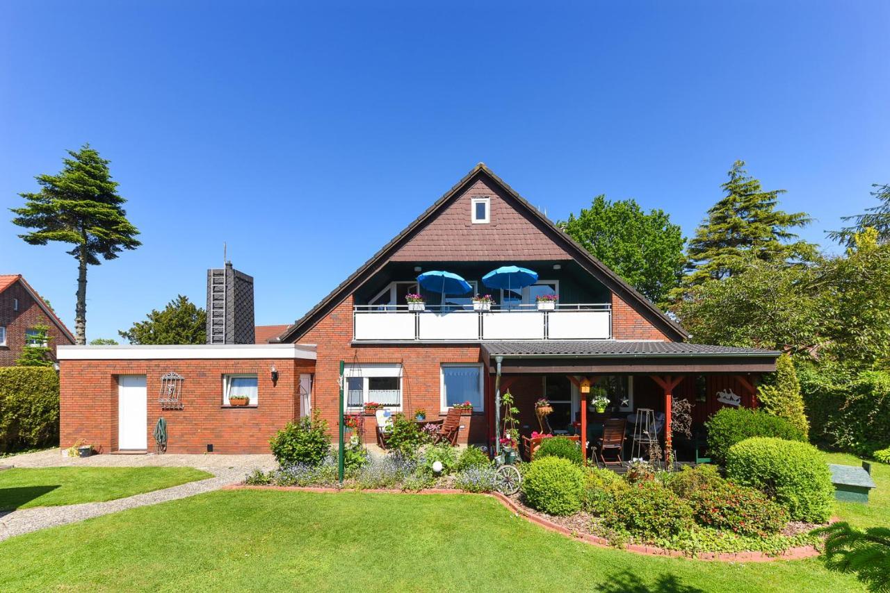 Ferienwohnung Haus Heimathafen エセンス エクステリア 写真